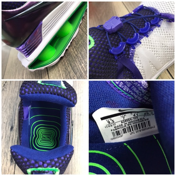 NWT Nike Shox Gravity White/Fusion Violet WMNS - Picture 8 of 8